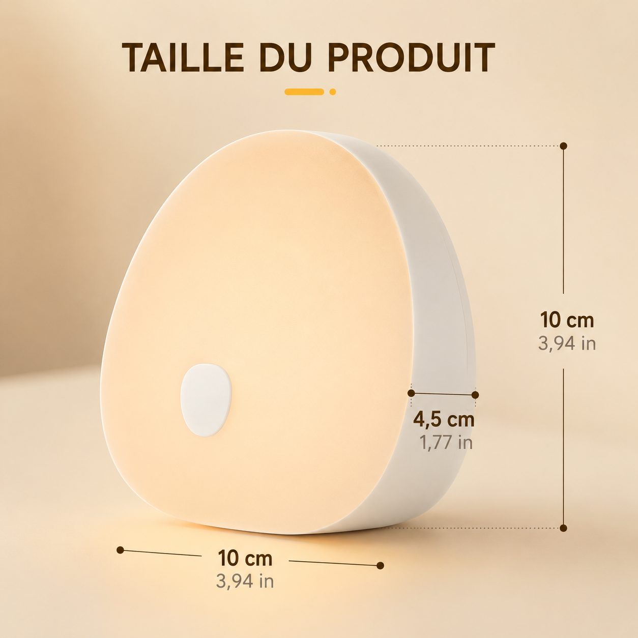 Veilleuse Bruit Blanc LED 7 couleurs