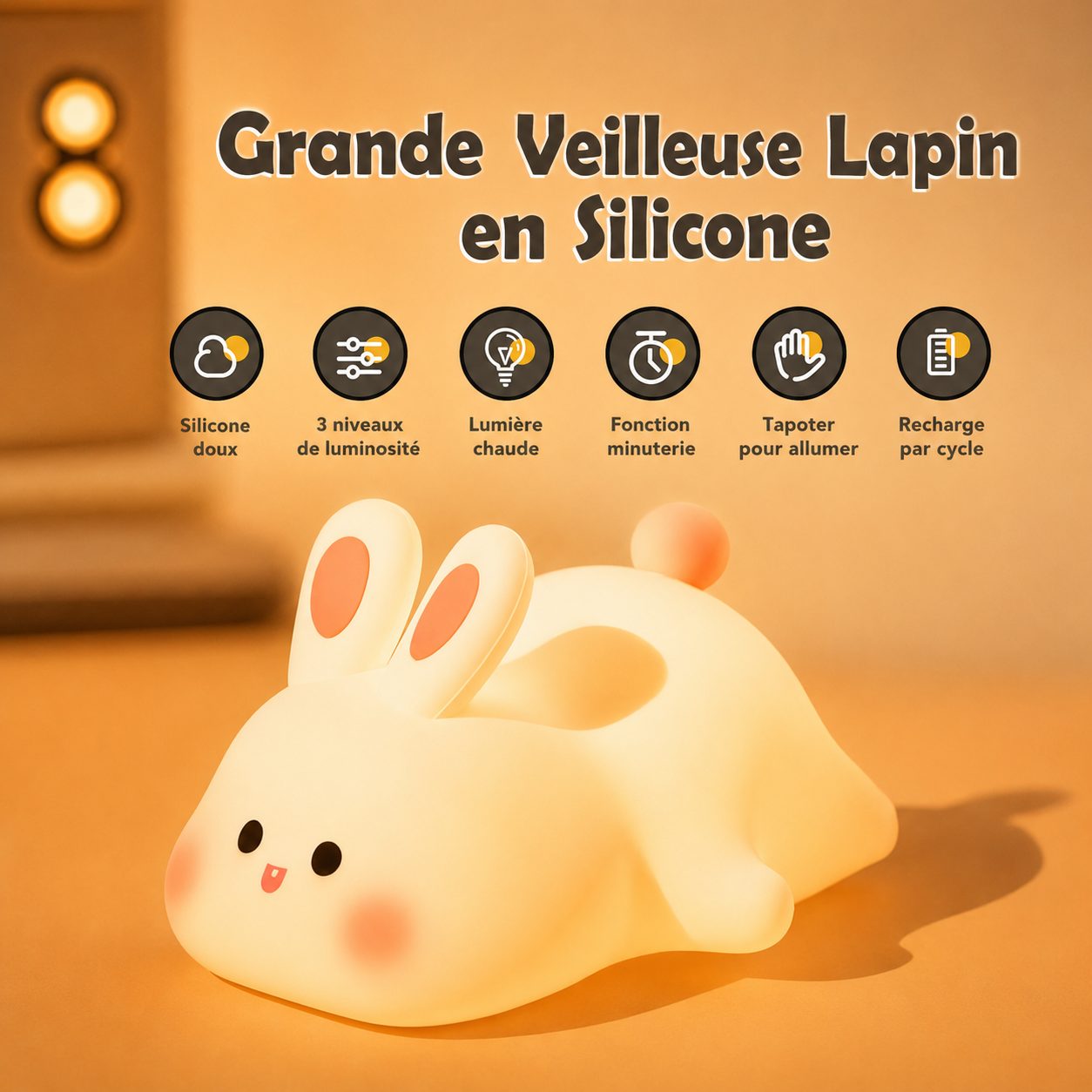 Veilleuse Animaux LED