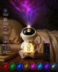 Projecteur Galaxie Astronaute LED Bluetooth – Veilleuse Ciel Étoilé pour Chambre