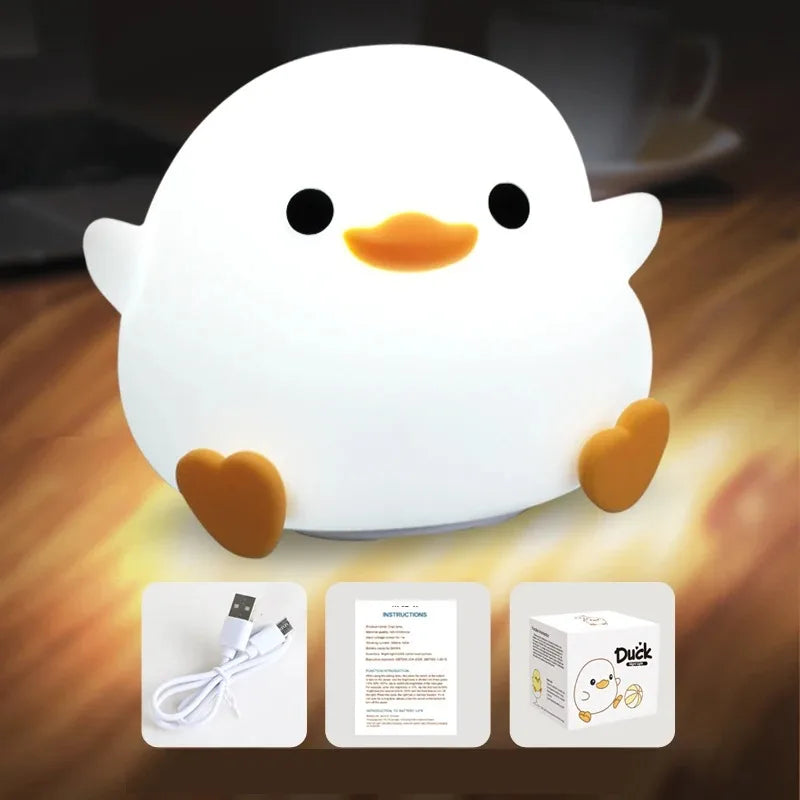 Veilleuse Canard LED 7 couleurs