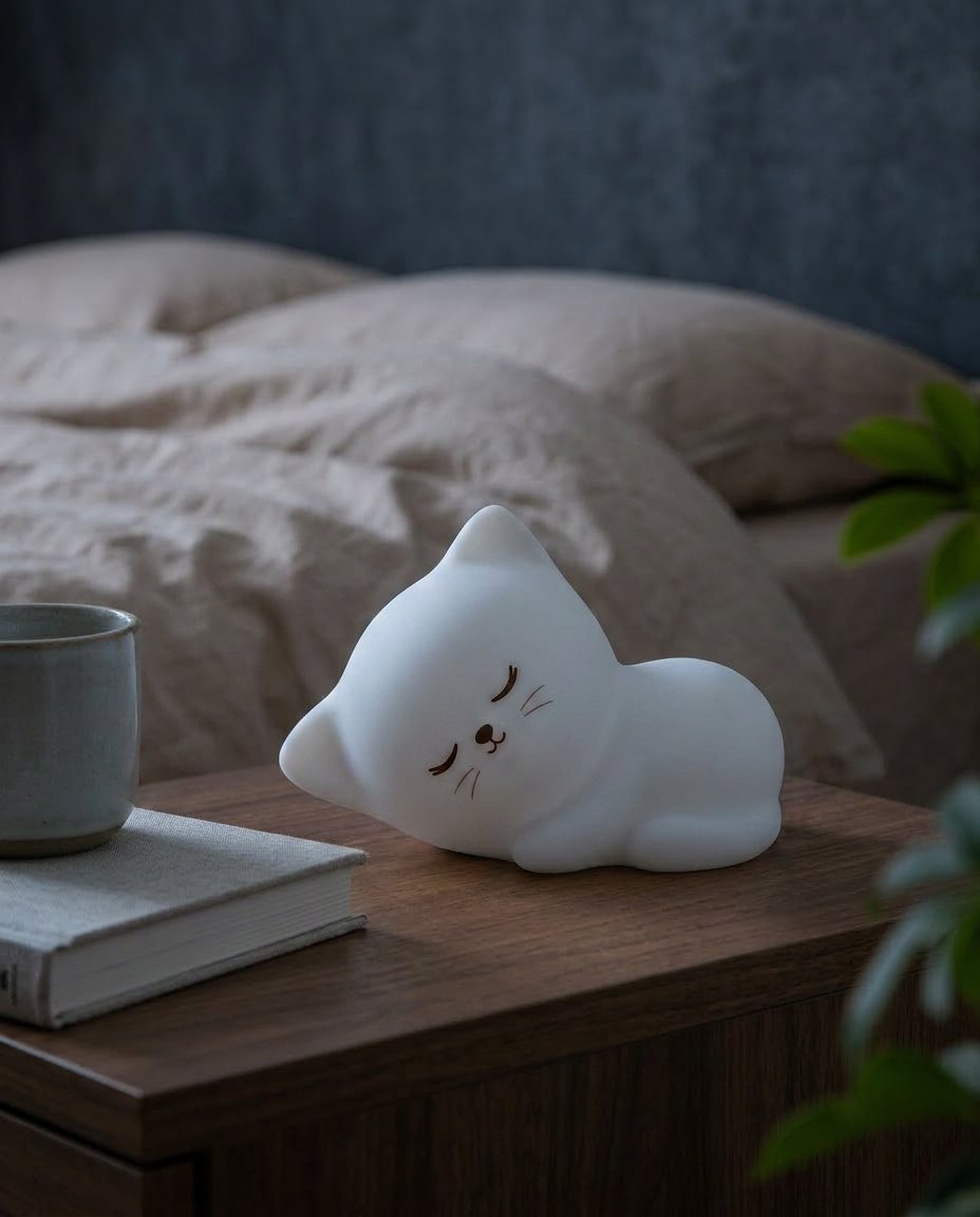 Veilleuse Chat LED - éteinte