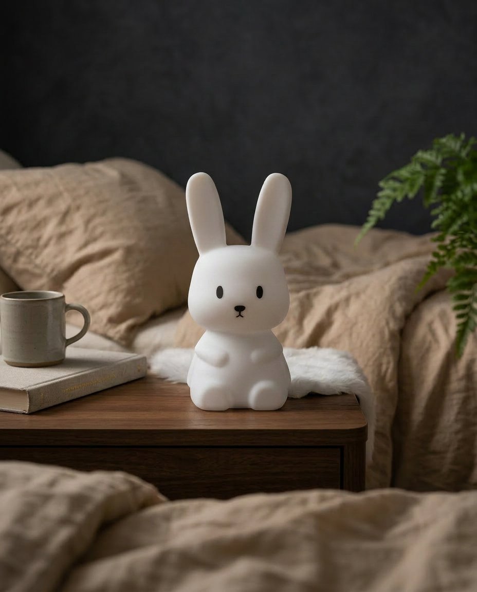Veilleuse Lapin LED 7 Couleurs - éteinte