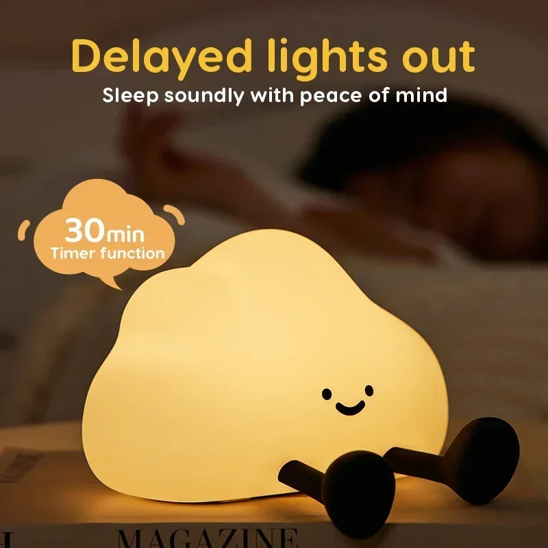 Veilleuse Nuage LED Tactile