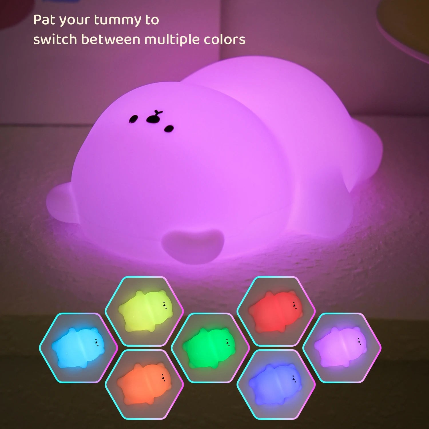 Veilleuse Ours LED Tactile